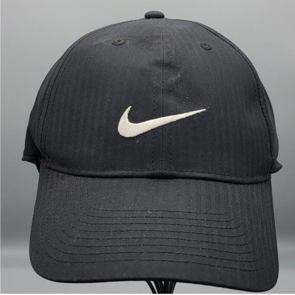 Nike Other - Nike Legacy91 Dri-Fit Black Ball Cap Hat Strap Back Baseball Adult